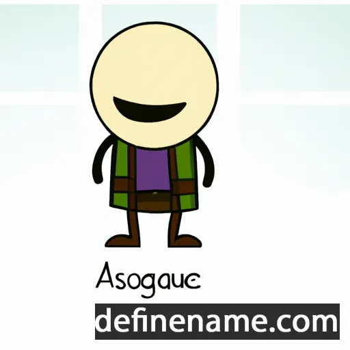 cartoon of the name Agesilao