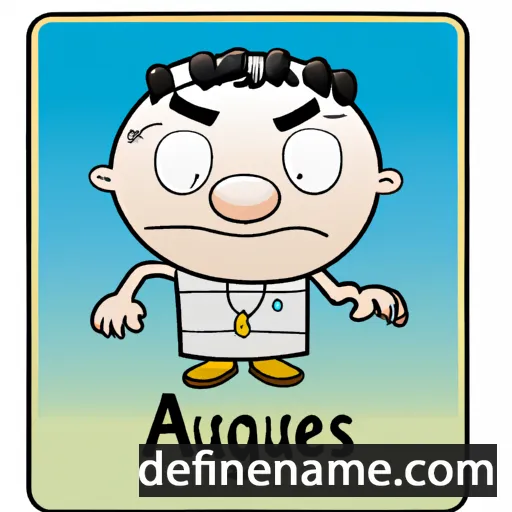 cartoon of the name Aggaeus