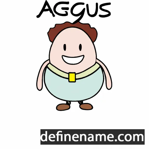 cartoon of the name Aggeus