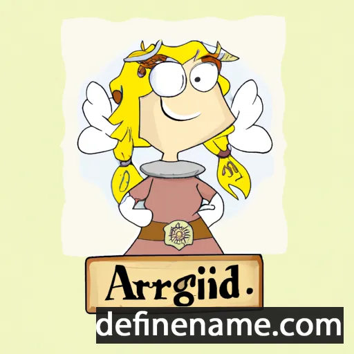 Aginfrid cartoon