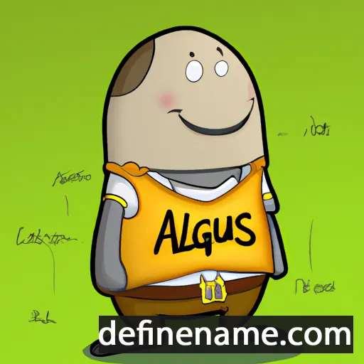 cartoon of the name Aglaus