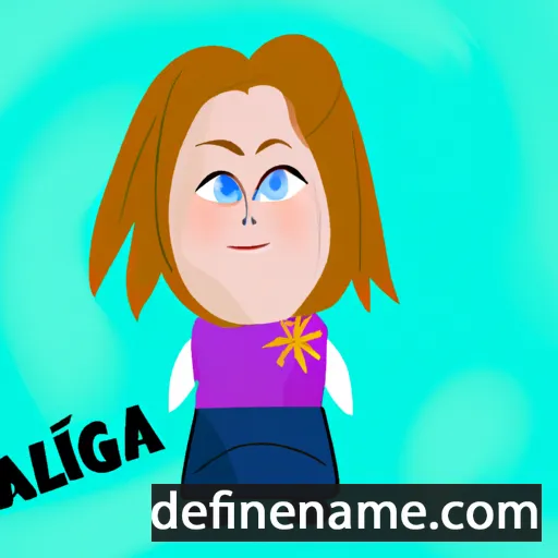 Aglika cartoon