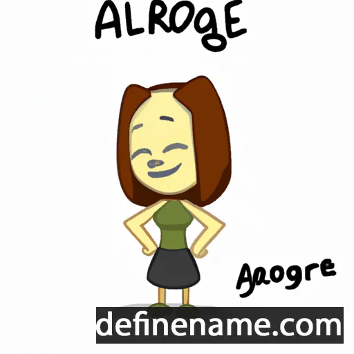 Aglore cartoon