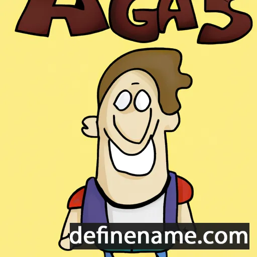 Agnas cartoon