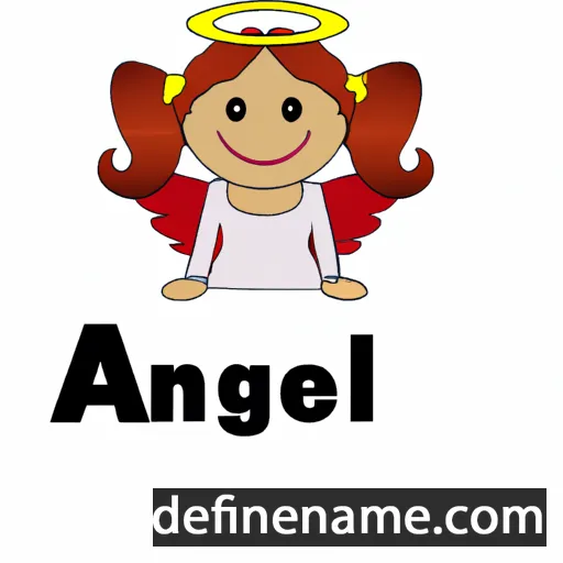 cartoon of the name Agnel