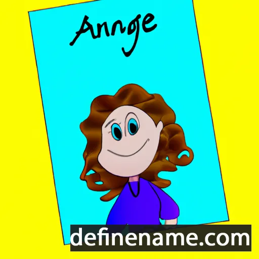 cartoon of the name Agnesine