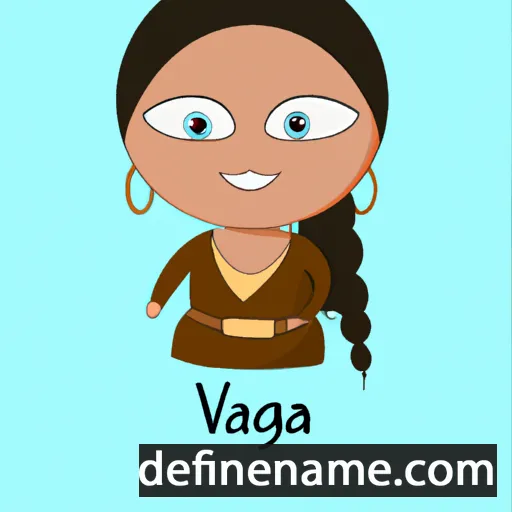 cartoon of the name Agniva