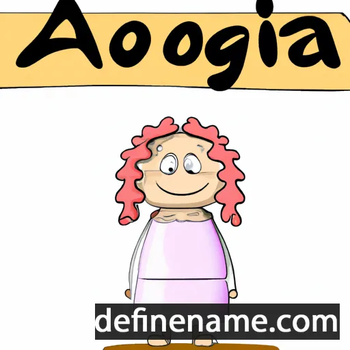 Agnola cartoon