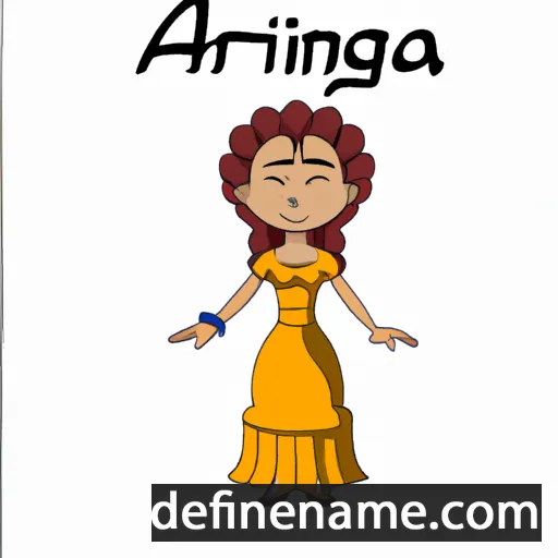 cartoon of the name Agrafina