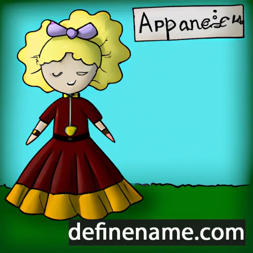 cartoon of the name Agrapina