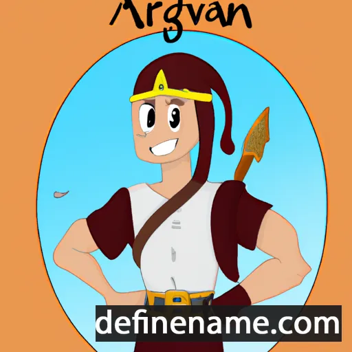 Agravain cartoon