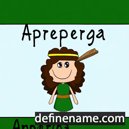 cartoon of the name Agrëpina