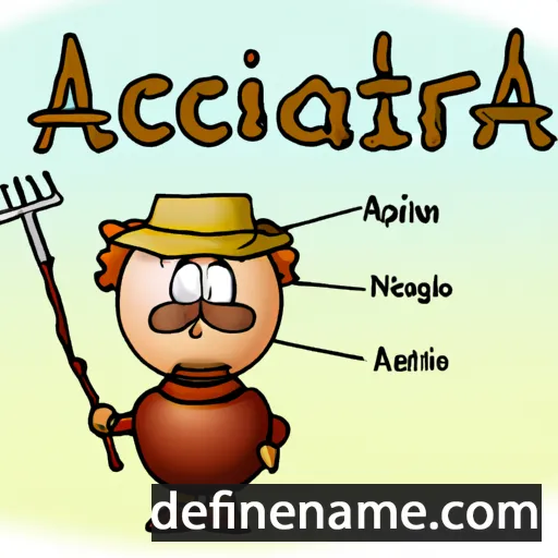 cartoon of the name Agricola