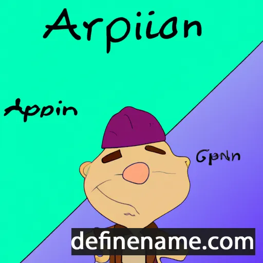 cartoon of the name Agripin