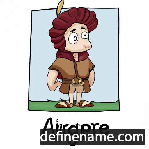 cartoon of the name Agrippine