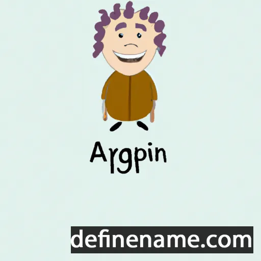 Agrypin cartoon