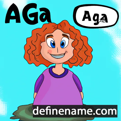 Agta cartoon