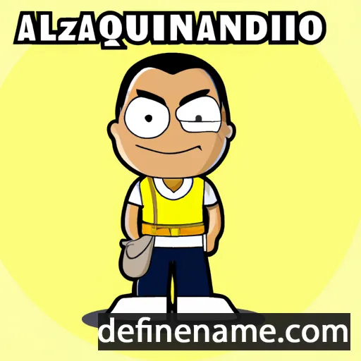 cartoon of the name Aguinaldo