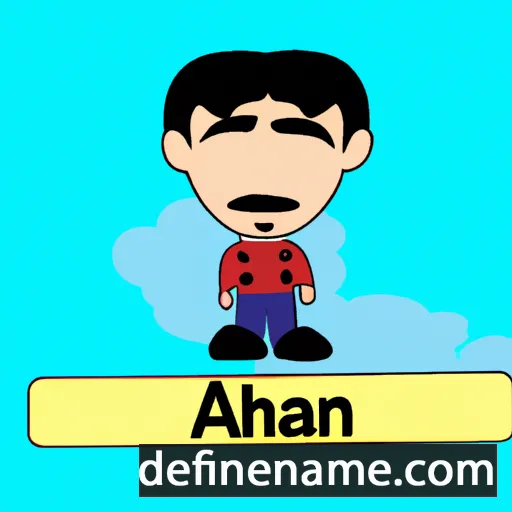 Ahaan cartoon