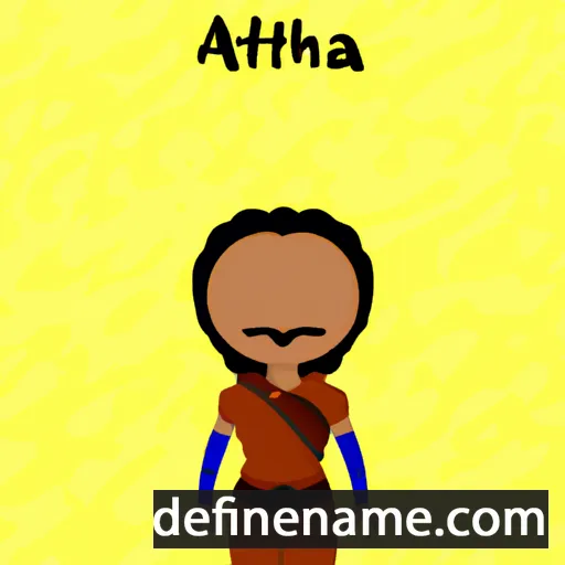 Ahanta cartoon