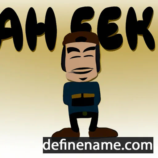 cartoon of the name Ahenk