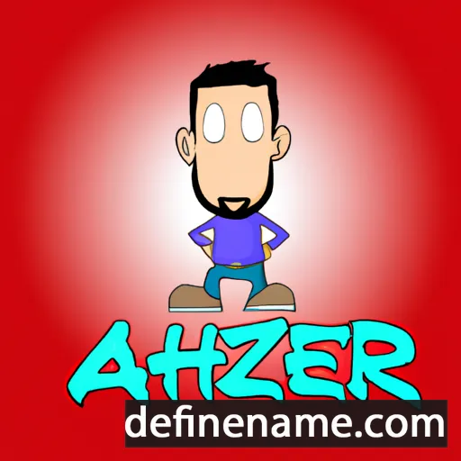 cartoon of the name Ahiezer