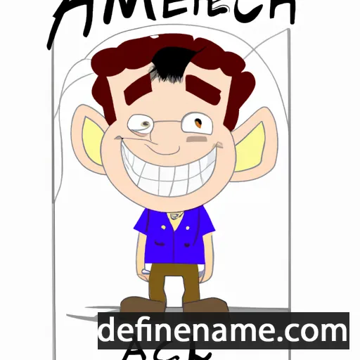 Ahimelech cartoon