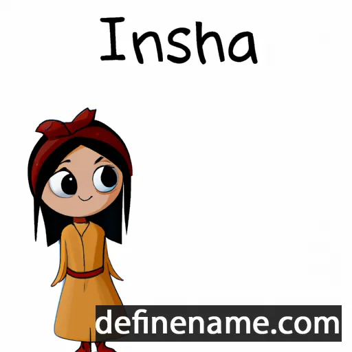 cartoon of the name Ahinsa