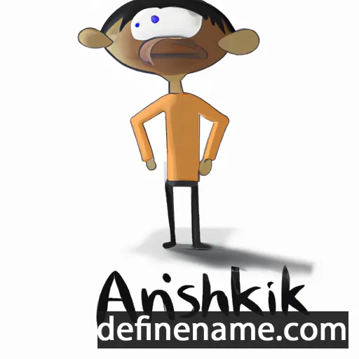 cartoon of the name Ahinsak