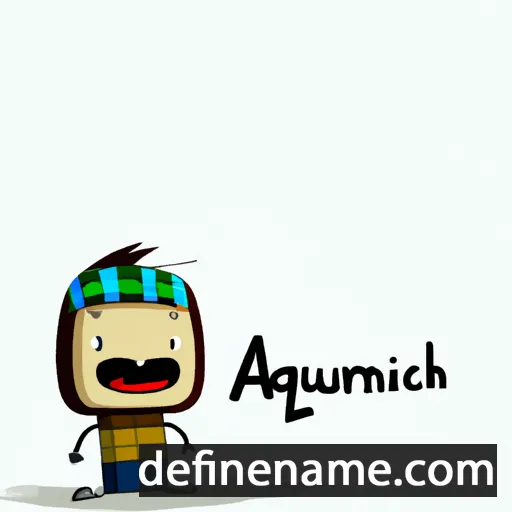 Ahmicqui cartoon