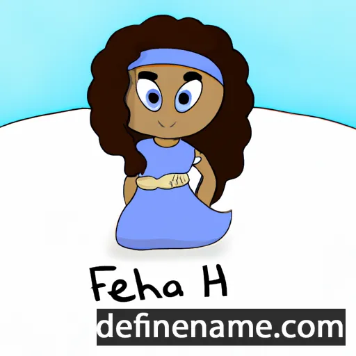 cartoon of the name Ahrafena