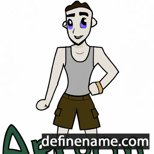 Ahron cartoon