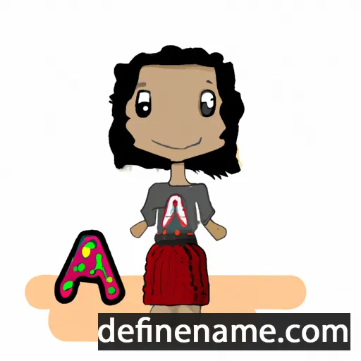 cartoon of the name Aí