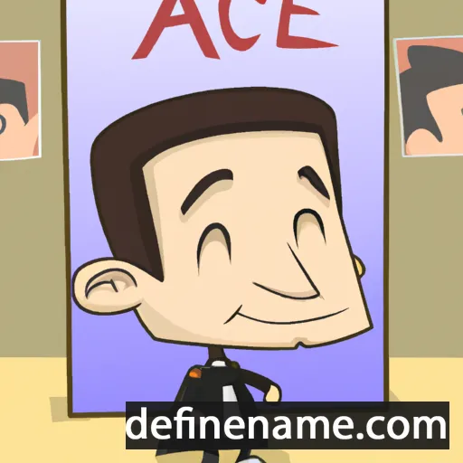 cartoon of the name Aiace