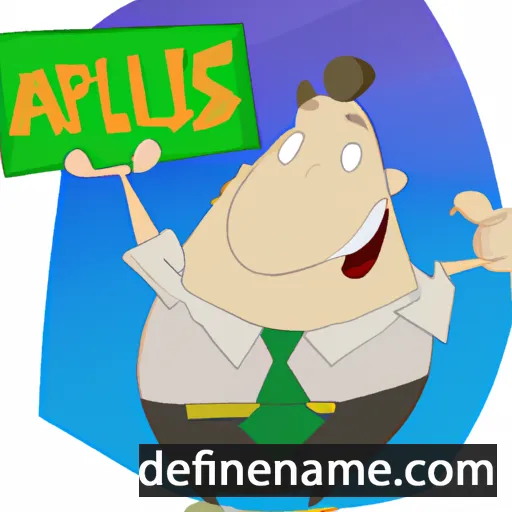 cartoon of the name Atlas