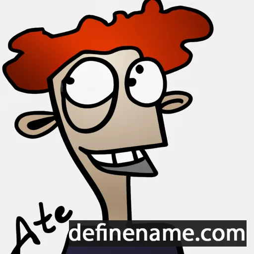 cartoon of the name Atle