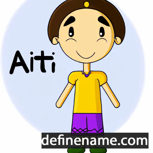 cartoon of the name Atli