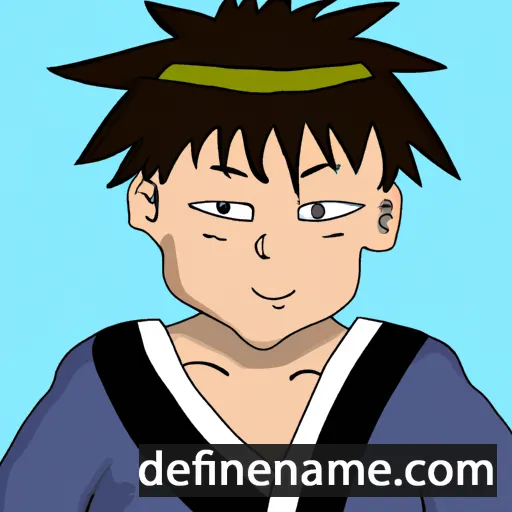 cartoon of the name Atsushi