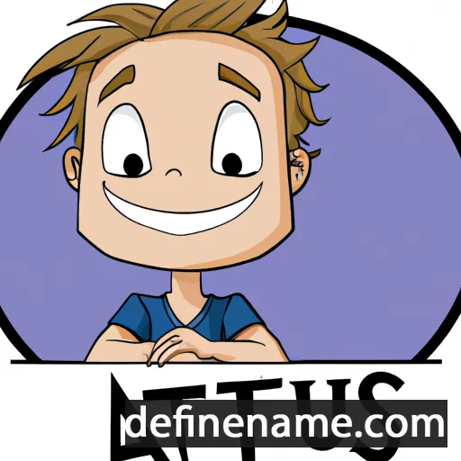 cartoon of the name Atticus