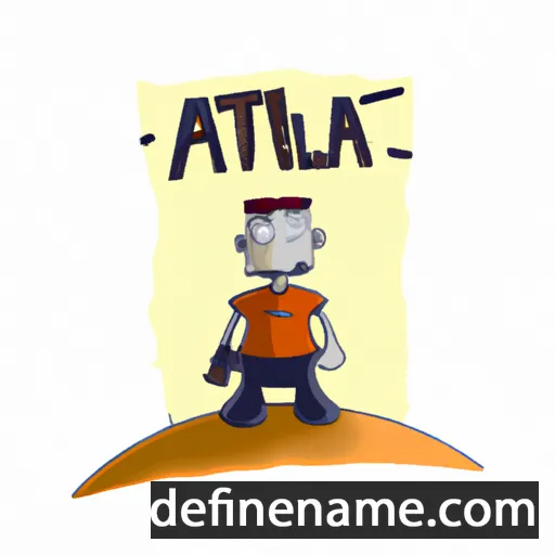 Attila cartoon