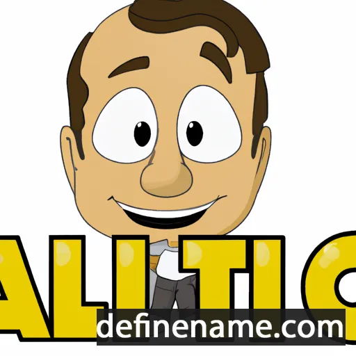 cartoon of the name Attilio