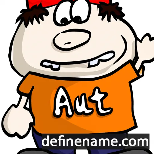 cartoon of the name Atuf