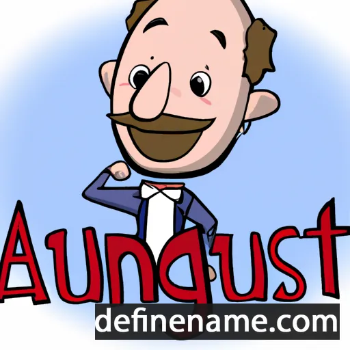 Augustin cartoon