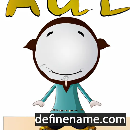 cartoon of the name Auli