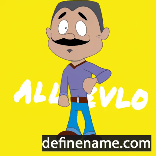 cartoon of the name Avelino