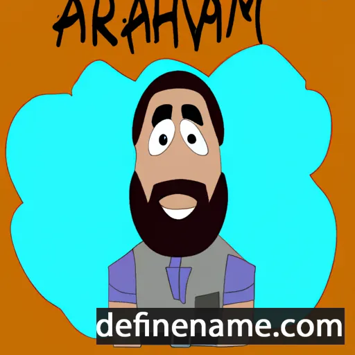 Avraham cartoon