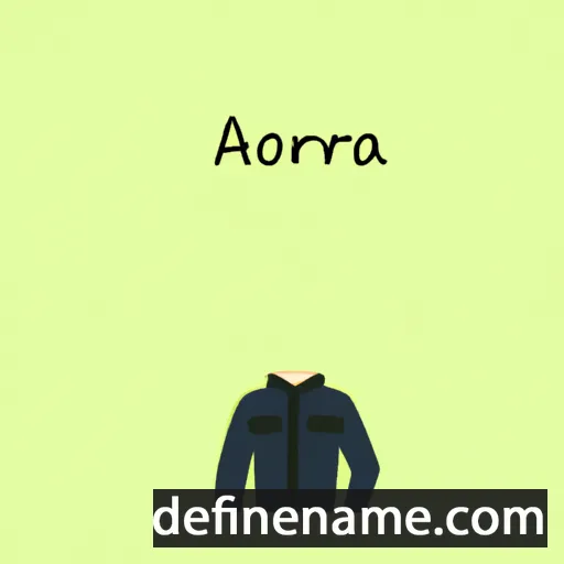 cartoon of the name Avrora