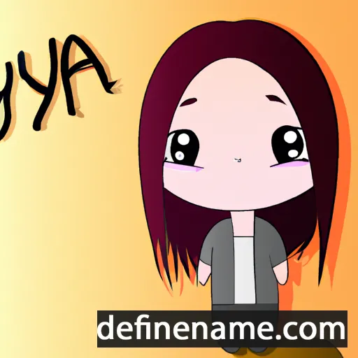 Aýna cartoon