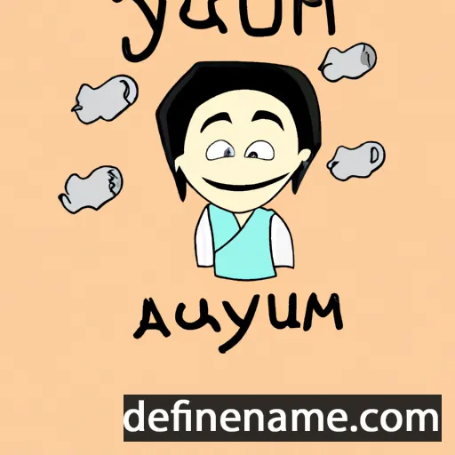 Ayaulym cartoon