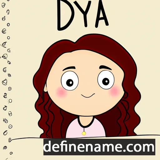 cartoon of the name Ayda